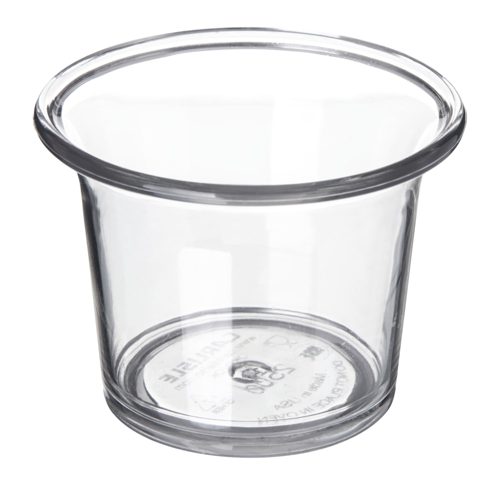 Carlisle Sauce Cups, 2.5 Oz, Clear, Pack Of 72 MPN:250007