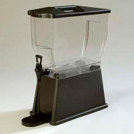 Carlisle 1085603 - Trimline Economy Beverage Server 3 Gallon Single Base Rectangular Black 1085603