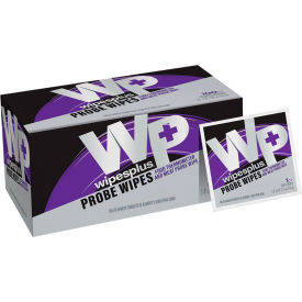 WipesPlus® Probe Wipe Sachets Unscented 100 Wipes/Box 35084