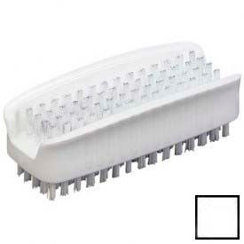 Carlisle Sparta Plastic Block Hand & Nail Brush w/PPL Bristles 1-1/2