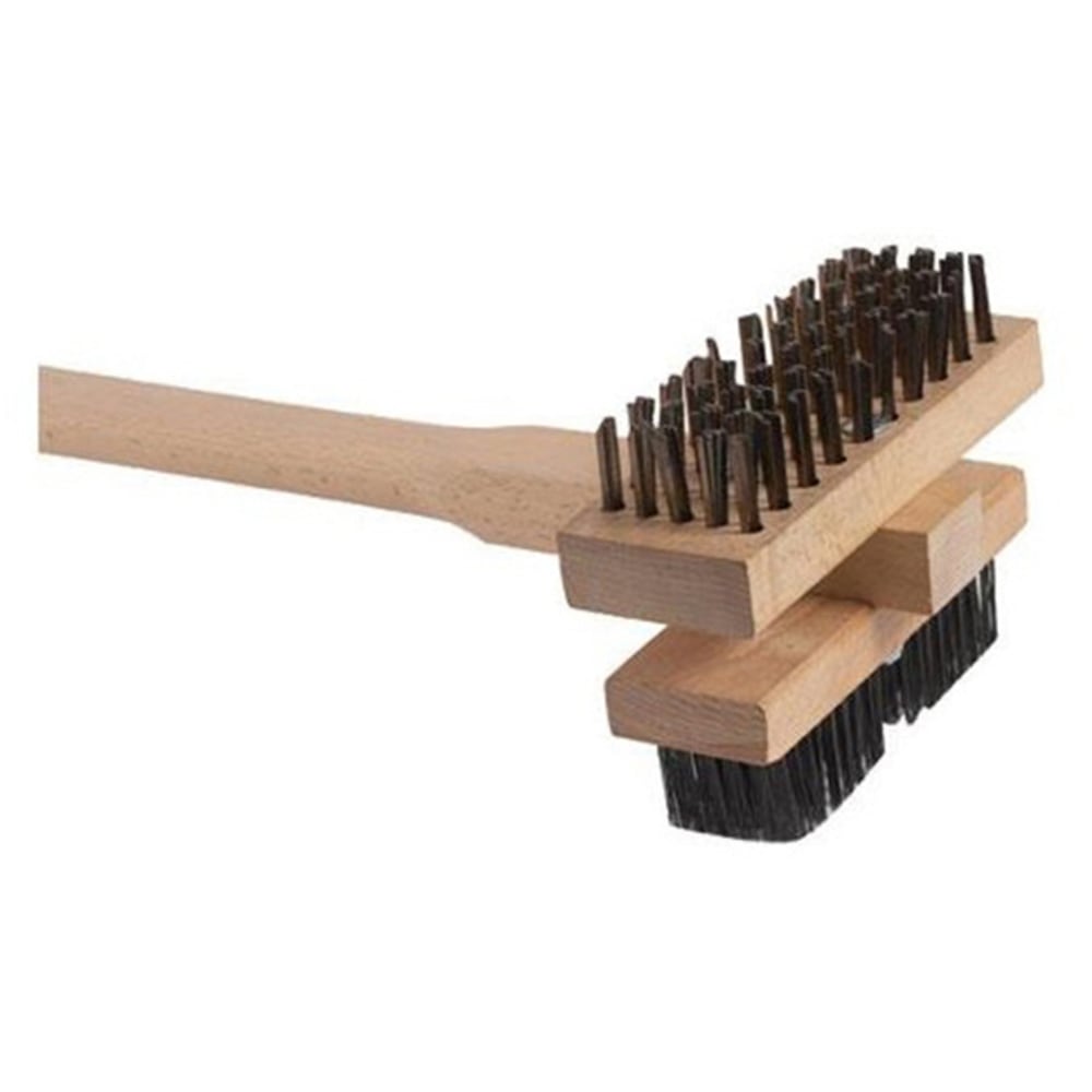 Carlisle Sparta Dual Broiler Brush, 48in x 7-3/4in, Black MPN:4029400