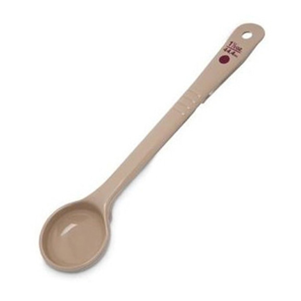 Carlisle Measure Miser Portion Spoon, 1.5 Oz, Tan MPN:432206