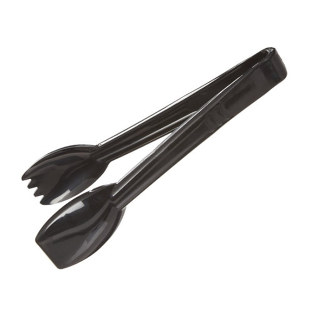 Carlisle Carly Salad Tongs, 9in x 1 3/4in, Black MPN:460903