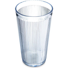 Carlisle 401607 - Crystalon® Stack-All® SAN Tumbler 16 Oz. Clear Ribbed Texture 401607 - Pkg Qty 48