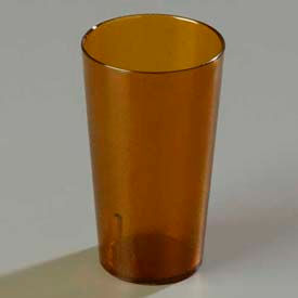 Carlisle 521613 - Stackable™ SAN Tumbler 16 Oz. Amber Pebbled 521613 - Pkg Qty 72