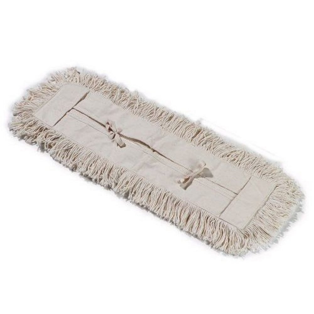 Carlisle Cotton Dust Mop Head, 24in x 5in, White MPN:364752400