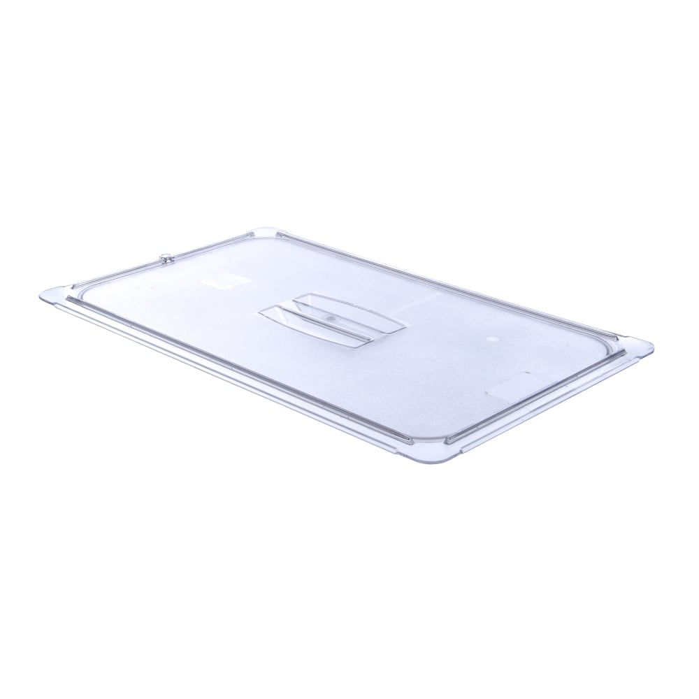 StorPlus Full-Size Plastic Handled Lids, 7/8inH x 12 7/8inW x 20 3/4inD, Clear, Pack Of 6 MPN:10210U07