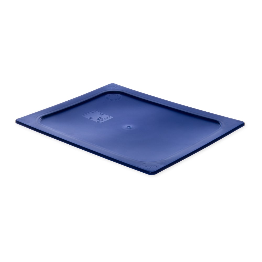 Carlisle Smart Lids, 1/2-Size, 1/2inH x 12 3/4inW x 10 3/8inD, Dark Blue, Pack Of 6 MPN:10232B60