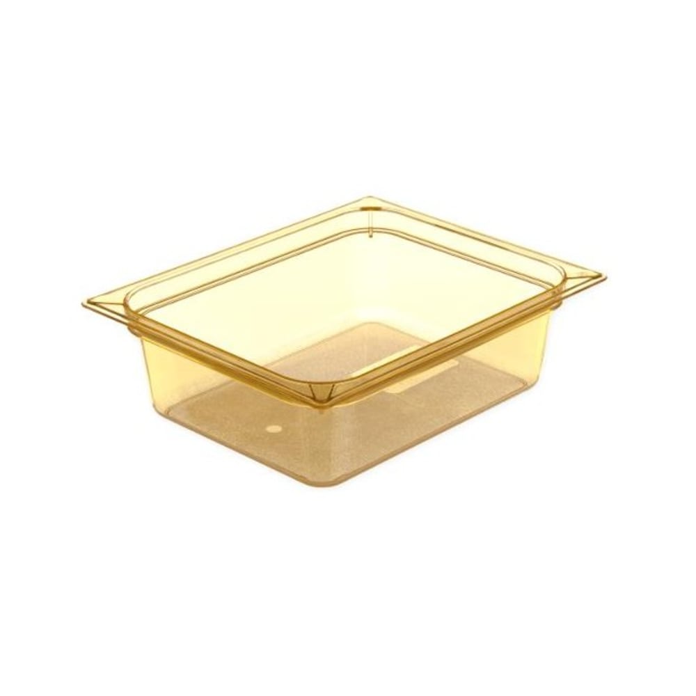 Carlisle 1/2 Size 4inD StorPlus High-Heat Food Pan, Amber MPN:10421B13