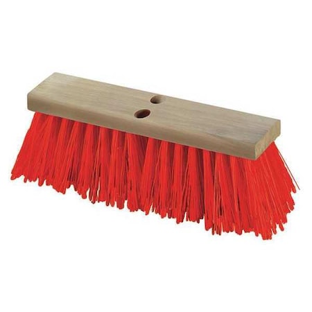 Flo-Pac, 16in, Heavy PP Sweep, Orange, PK12 MPN:36111624