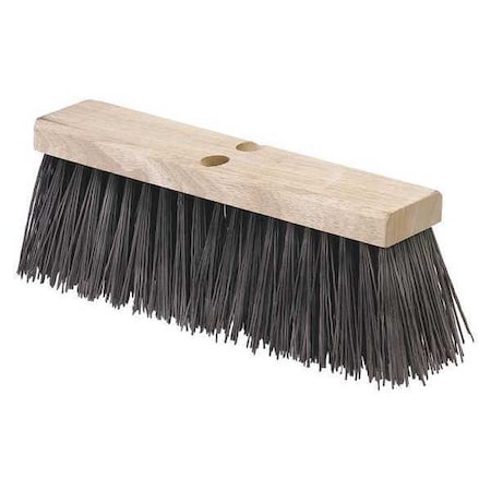 Heavy Polypropylene Sweep, Brown, 18in, PK6 MPN:3611301801