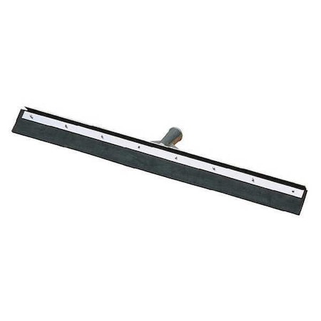 Straight Rubber Squeegee, Black, 24in, PK6 MPN:361202400
