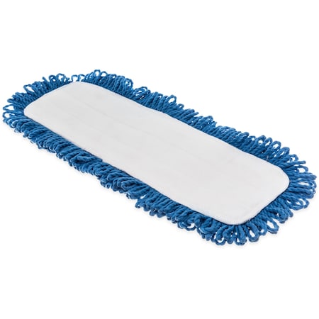 Disposable Mop Pad, Blue, Microfiber, PK12 MPN:363311814