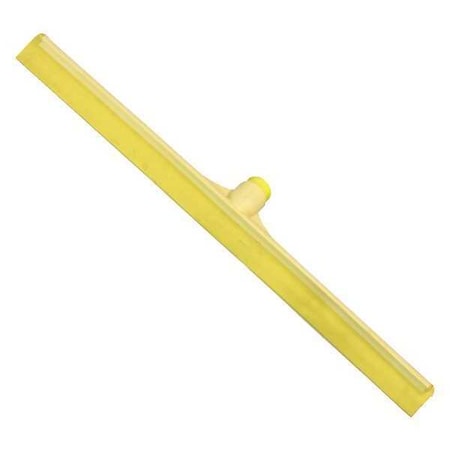 Solid Rubber Squeegee, 20in, Yellow, PK6 MPN:3656704