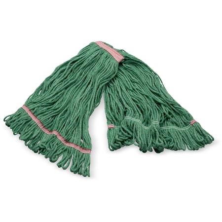 Anti-Microbial Mop, Looped-End, Green, 369325M09 MPN:369325M09