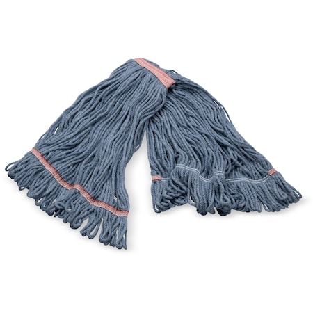 Anti-Microbial Mop, Looped-End, Blue, 369325M14 MPN:369325M14