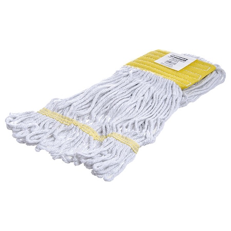 Small Band Mop, Looped-End, Yellow Band, PK12 MPN:369412B00
