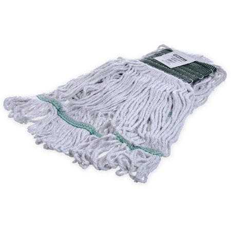 Medium Looped-End Wet Mop, Green Band, PK12, 369418B00 MPN:369418B00