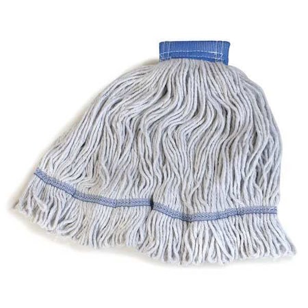 18 in L Band Mop, Looped-End, Blue/White, PK12 MPN:36943000
