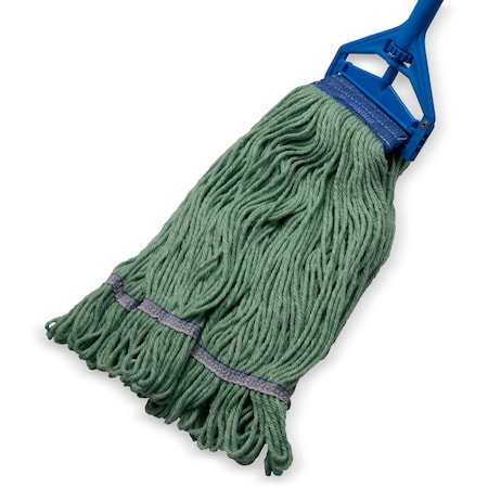 Looped End Mop XL, Green w/Blue Band, MPN:36943009