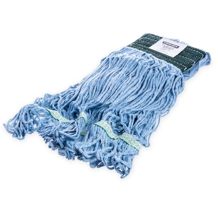 Medium Looped-End Wet Mop, Green Band, PK12, 369448B14 MPN:369448B14