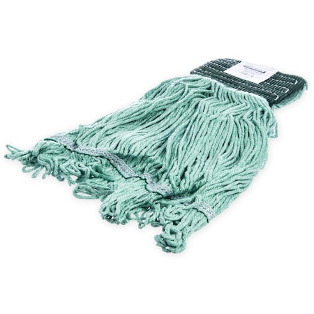 Medium Looped-End Wet Mop, Green Band, PK12, 369478B09 MPN:369478B09