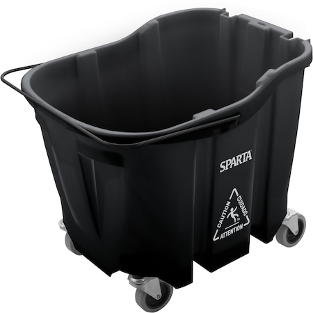 Mop Bucket Only, 35qt, Black MPN:7690403
