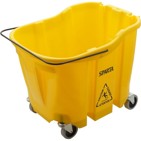 Mop Bucket Only, 35qt, Yellow MPN:7690404