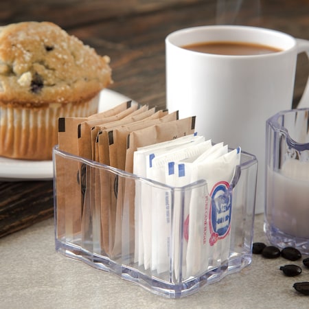 Sugar Caddy, Holds 20 Pckts, Clr, PK24 MPN:454907