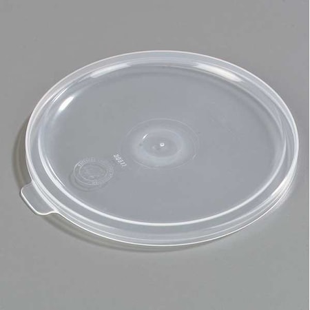 Food Crock Lid, 0.38 in H, Clear, PK12 MPN:31130