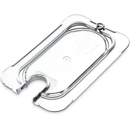 Univ Flat Notchd Lid, 1/9 Food Pan, Cl, PK6 MPN:10337U07