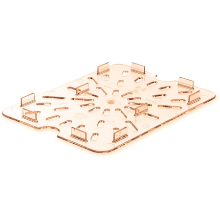 Drain Grate, Food Pan HH, 1/2, Amber, PK6 MPN:1043513