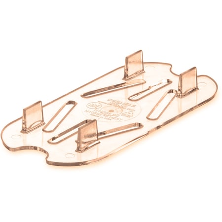 Drain Grate, Food Pan HH, 1/9, Amber, PK6 MPN:1053513