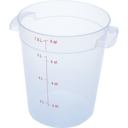 Food Storage Container, Color Clear, 8 qt MPN:1096630