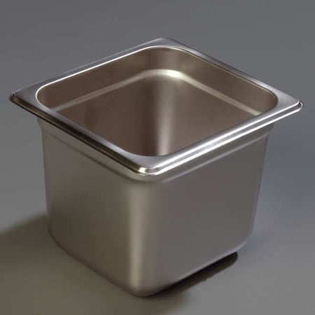 Food Pan, Sixth Size, 6 22/25 in Depth, PK6 MPN:607166