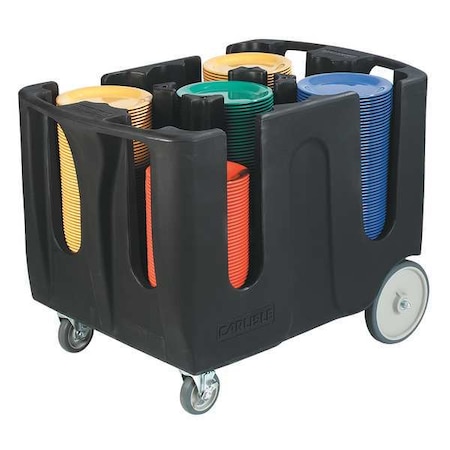 Dish Dolly, 4 Dividers, Black MPN:ADD403