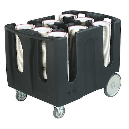 Dish Dolly, 6 Dividers, Black MPN:ADD603
