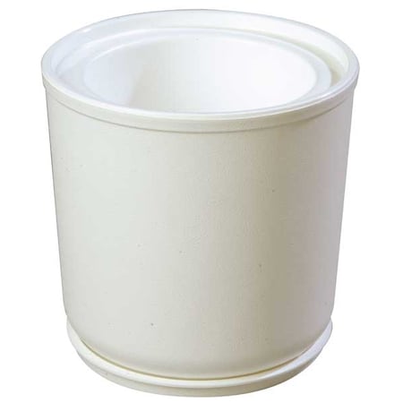 Food Crock, 2 Qt Cap, White, Incl. Coaster MPN:CM103002