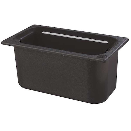 Third Size Food Pan, 4 Qt Cap, Black MPN:CM110203