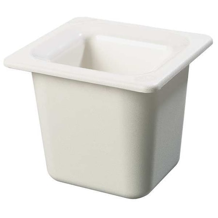 Sixth Size Food Pan, 1.6 Qt Cap, White MPN:CM110402