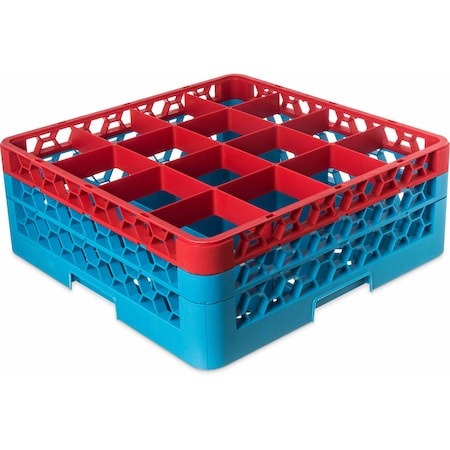 The 16 Compartment Divided Glass Rack MPN:RG16-2C410
