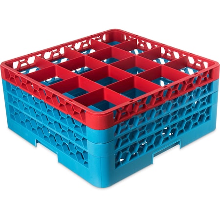 The 16 Compartment Divided Glass Rack MPN:RG16-3C410