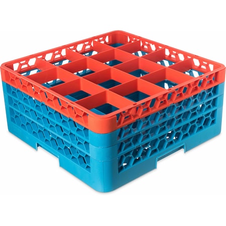 The 16 Compartment Divided Glass Rack MPN:RG16-3C412