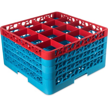 The 16 Compartment Divided Glass Rack MPN:RG16-4C410