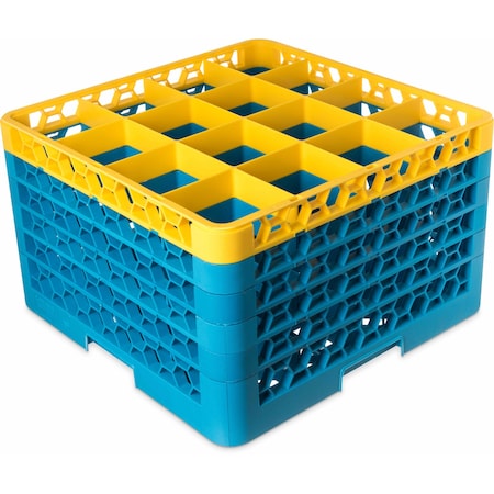 The 16 Compartment Divided Glass Rack MPN:RG16-5C411