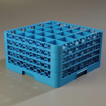Glass Rack w/4 Extenders, 25 Comp, PK2 MPN:RG25-414