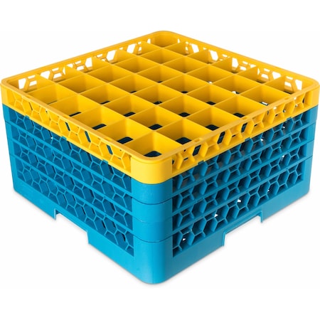 The 36 Compartment Divided Glass Rack MPN:RG36-4C411