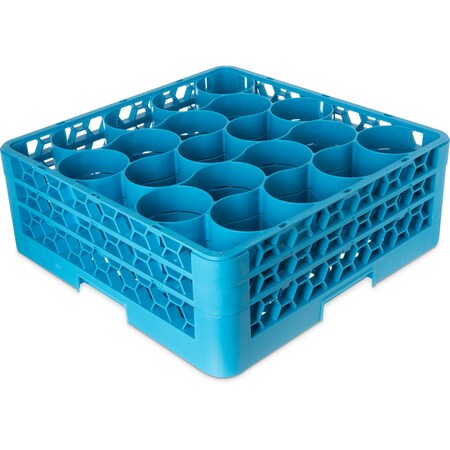 OptiClean Glass Rack w/2 Ext 20 Comp, PK3 MPN:RW20-114