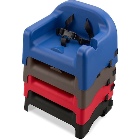 Booster Seat, 10 1/2 in H, Black MPN:911403