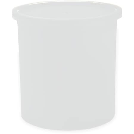 Crock w/Lid, 1.2 qt., White, PK12 MPN:030102
